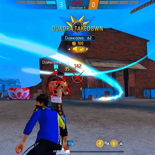 Solo vs Squad 1v4 SCAR Headshot 😱 Legend Moment #shorts