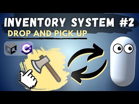 Unity INVENTORY SYSTEM Tutorial #2 - item Pick Up & Drop