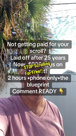 I didn’t believe online income was real until I had to figure it out. After being laid off from my job of 25 years, I found a simple system that finally clicked. No MLM. No selling. No bugging friends. No experience needed. If you’re ready to stop scrolling for free, comment READY. #makemoneyonline #workfromphone #sidehustle #onlineincome #earnmoneyonline