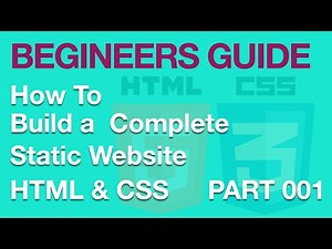 Create a Website in HTML #001 // Tips from a Self Taught Developer