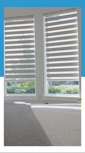 🏡Product Feature Alert: Banded Shades!🔄 Thrilled to share a glimpse of this stylish space featuring our chic Banded Shades. The alternating bands of sheer and solid fabrics add a touch of modern elegance while offering versatile light control. #BandedShades #WindowTreatments #BoomerangChallenge #GotchaCoveredStyle | Gotcha Covered of Southern Maryland