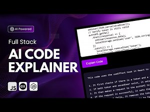 [ಕನ್ನಡ] Build a Full Stack AI Powered Code Explainer Application Using JavaScript | MicroDegree