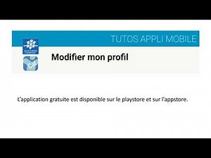 Appli Caf-Mon compte - Modifier son profil