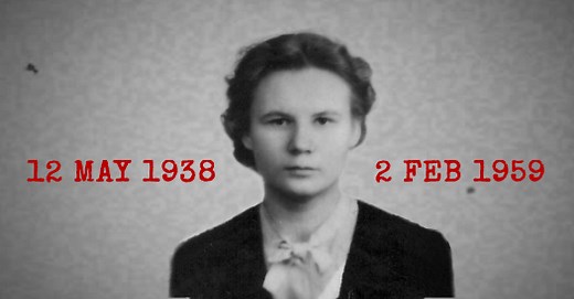 Lyudmila Dubinina - the youngest member of the Dyatlov group