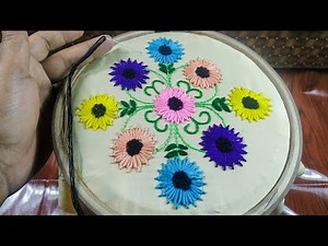 Mexican Embroidery For Beginners With Beautiful Embroidery Stitches ❘ Bordado Mexicano A Mano