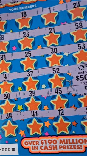 CA Lottery Win! ($20 Scratcher)