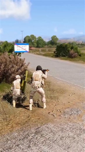 Muhammad Hamid | Soldier Fire 🔥 Javelin Missile To Destroyed Tank Very Closely In Arma3 #usa #usarmy #usmilitary #usaf #arma3milsim #arma3game #military... | Instagram