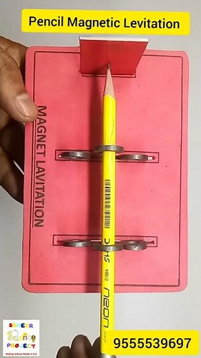 Pencil Magnetic Levitation
