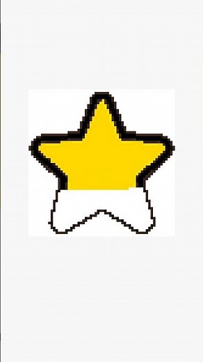【アイロンビーズ図鑑】星をアイロンビーズで作る｜楽しいもの図鑑#Pixel Beads #Shorts
