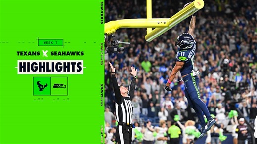 Seahawks vs. Texans Game Highlights | 2025 Week 7
