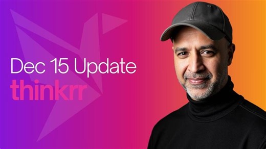 December 15, 2025 - Thinkrr Update | Mohan Gulati