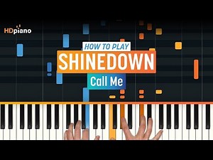 Piano Lesson for "Call Me" by Shinedown | HDpiano (Part 1)