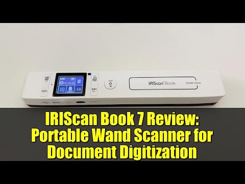IRIScan Book 7 Review: Portable Wand Scanner for Document Digitization
