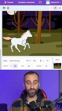 Comment faire marcher ou courir un personnage sur Scratch ?