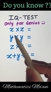 1.3K views · 43 comments | #math #mathematics #puzzle #mathematicsmaam | Mathematics Ma'am | Facebook