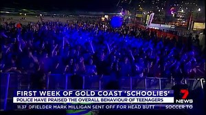 Police have had another busy night on the Gold Coast as the first week of Schoolies comes to an end. Report on 7 News at 6pm. www.plus7live.com.au #GoldCoast #7News | 7NEWS Sydney