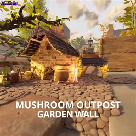 OUR COZY GARDEN WALL MUSHROOM OUTPOST! 🤯🍄🧱 Grounded 2