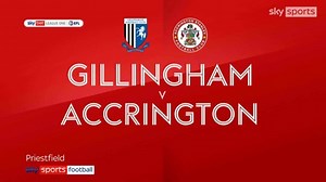 Gillingham 0-0 Accrington: Goalless at MEMS Priestfield Stadium
