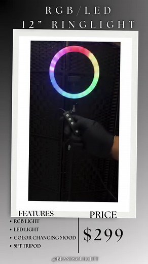 8.6K views · 3 comments | All New RGD/LED 12” Ring Light Now...