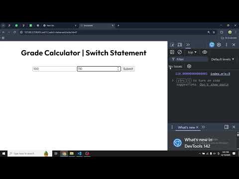 48. Switch Statements | Creating a Grade Calculator