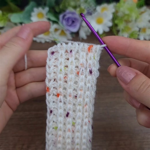 12K views · 118 reactions | Pretty tunisian crochet pattern explained | Alya crochet | Facebook