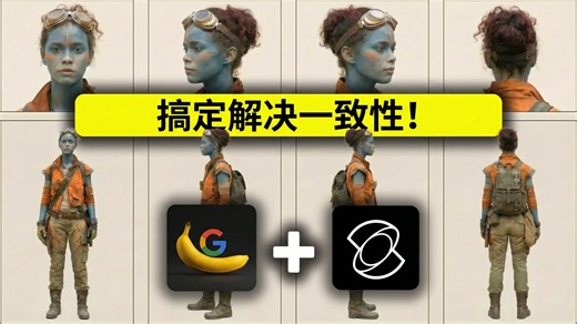 Nano Banana 2   Kling 3.0 = 解决角色一致性