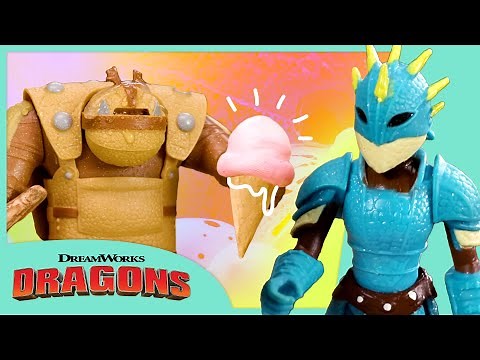 Exciting Tales of Dragon Adventure | How To Train Your Dragon Toy Play | Spin Toys for Kids