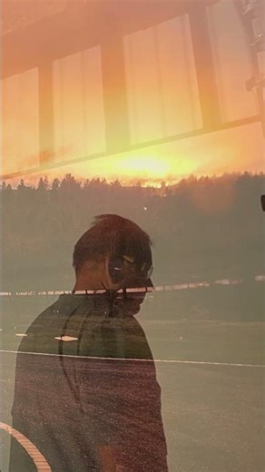 BUILDING A NORTH IDAHO SUNSET #SHORTS