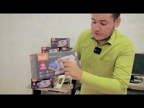 RAF Electric Iron 1000W | Powerful Non-Stick Iron | Full Review, You Can Order This From our Bio