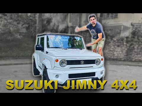 The Suzuki Jimny 4x4 Review - Very cool offroad and very bad on the road!