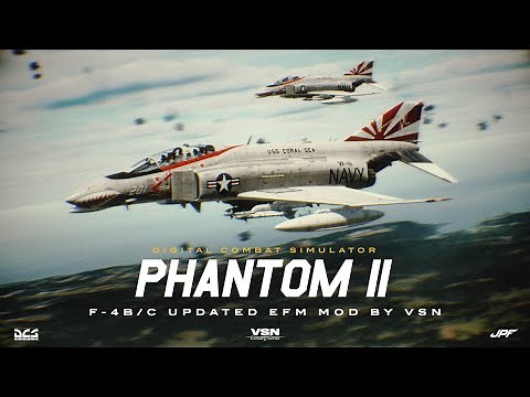 F-4B/C Phantom II – Vietnam Air War (VSN Mod)(DCS Cinematic Trailer)