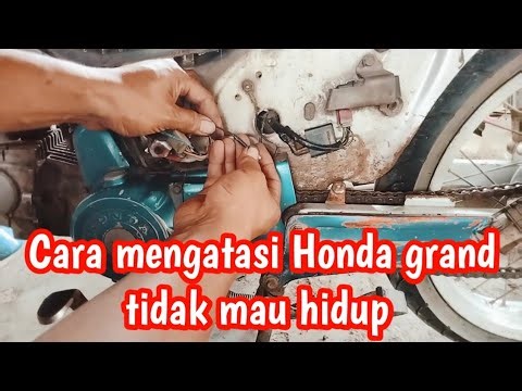 How to fix a Honda Grand that won't start || stalled