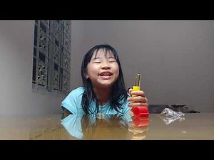 me eating a push pop