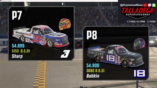 Broadcasting live iRacing all day