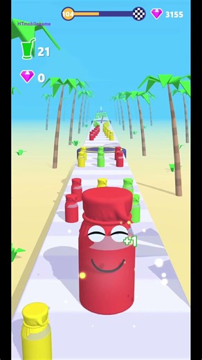 Gameplay top mobile games Relaxing n satisfying game iOS/ANDROID JUICE RUN #shorts Level 104