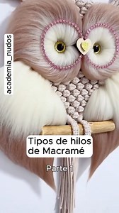 #macrame #macramé #macrametutorial #macramelove #macrameart #macramedecor #hilos #cuerdas #bisuteria | Curso Macrame