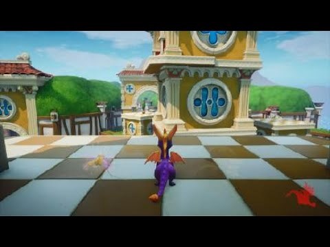 Spyro Reignited Trilogy Sunny Villa Hop To Rapunzel