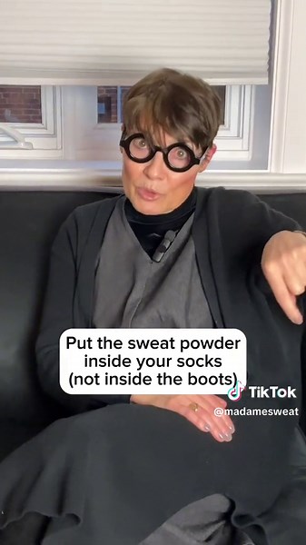 My sweaty sock hack to avoid swampy feet #sweat #sweaty #sweatyfeet #swampy #swamp #damp #moisture #uncomfortable #embarrassing #socks #sweatpowder #thesweatpowder #kaianaturals #winterboots #boots #gross #nothankyou #tip #absorb #hygiene #bodyhygiene