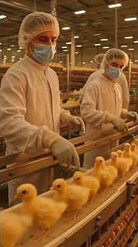 🐣 How Millions of Chicks Are Hatched in Chicken Mega Factories