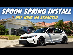 2023 FL5 SPOON CIVIC TYPE R SETUP // HOW TO INSTALL SPRINGS IN TWO HOURS // EASIER THAN FK8 SPRING