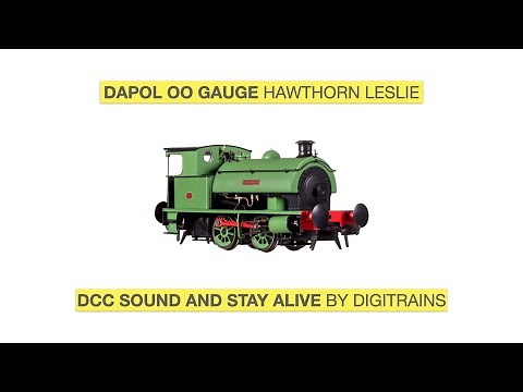 Dapol Hawthorn Leslie - DCC Sound and Stay Alive fitted by Digitrains