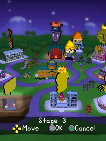 PaRappa the Rapper 2 - Stage 3 (Yellow Hat) #parappatherapper2 #ps2games #fypp #gameplay