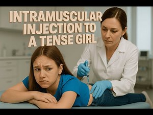 How to Give an IM Injection to a Very Scared Girl | Step-by-Step Nurse Guide