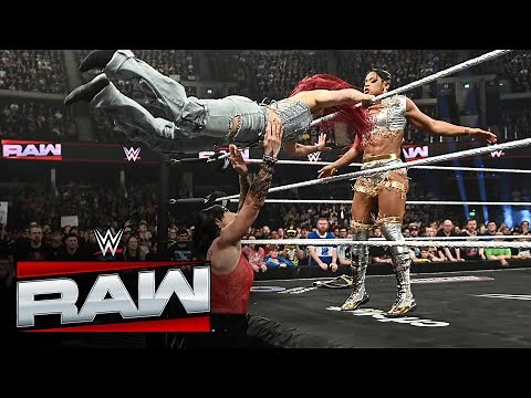 IYO SKY, Rhea Ripley and Bianca Belair get into intense brawl: Raw highlights, March 24, 2025