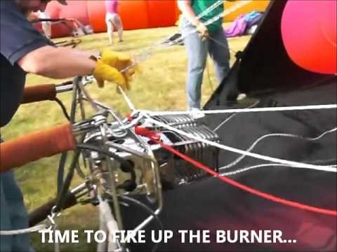 HOW TO SET UP A HOT AIR BALLOON