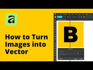 How to Convert a Raster Image into a Vector in Affinity 3