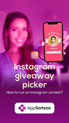 App Sorteos · Giveaways · Comment Picker on Instagram: "🇺🇸Instagram Comment Picker! Pick a random comment from your Instagram photos videos and reels, for free. . 🇪🇸Sorteo en Instagram! Obten un comentario ganador al azar de tus fotos, Reels y videos de Instagram . 🇧🇷Sorteio no Instagram! Escolha um comentário aleatório vencedor em suas fotos, Reels e vídeos Instagram, de graça Try it Now → www.App-Sorteos.com #Giveaaway #InstagramGiveaway #InstaGi