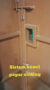 Simple sliding gate lock sistem #reels #welder #fypreelsシ゚viralシ #sorotan #kuncipintubesi | Ilham Illank