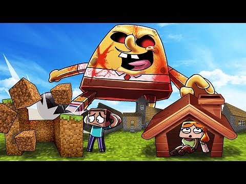Minecraft | SPONGEBOB.EXE BASE CHALLENGE - Bikini Bottom Destroyed! (Fight or Hide)