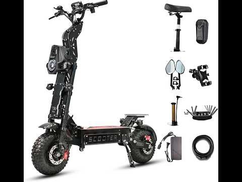 T90 Pro 10000W Electric Scooter Review ⚡ 68 MPH Dual Motor + 65 Mile Range | Worth It?
